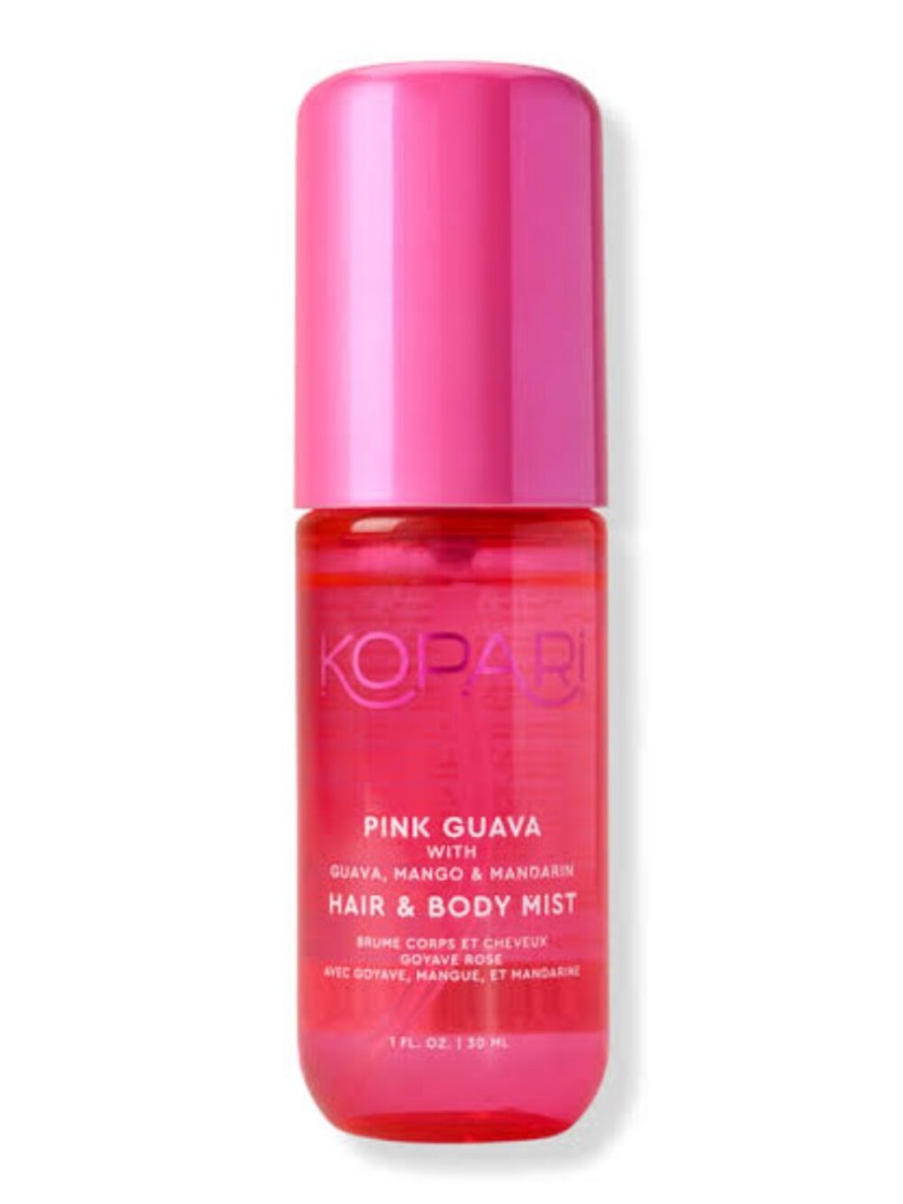 NWT Kopari Mini Pink Guava Hair & Body Mist
